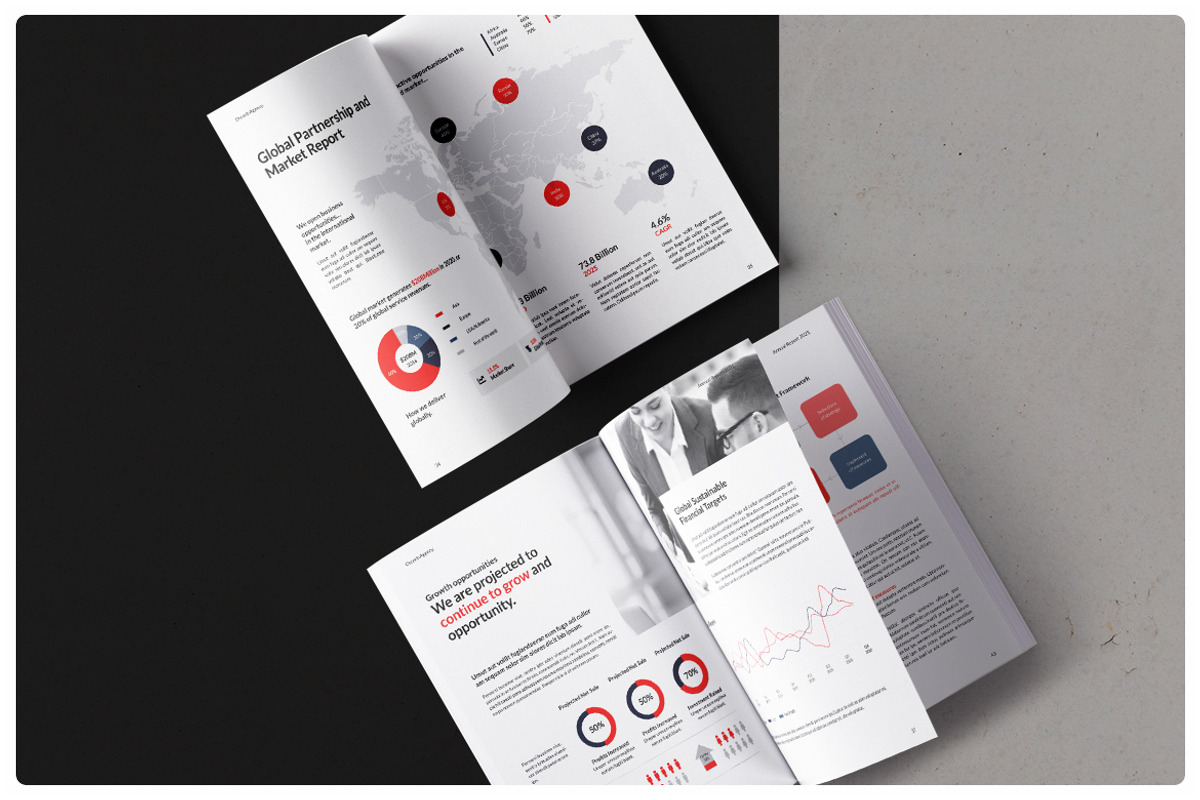 Annual Report, a Brochure Template by StudioGraficso (Photo 4 of 12)