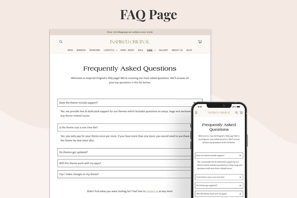 Original - Aesthetic Shopify Theme, a Templates & Theme by InspiredTheme (Photo 6 of 8)