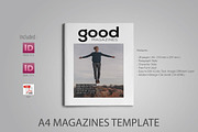 A4 Good Magazines, a Magazine Template by marone (Thumbnail 1 of 5)