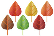 Cute 3D Autumn Leaves, a Plants & Tree 3D Model by Hannet (Thumbnail 14 of 14)