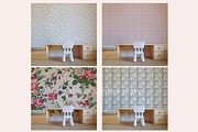 6 Kid Room Wallpaper Mockups, a Household Mockup by ItsFreakinMockups (Thumbnail 3 of 7)