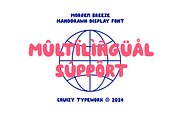 Morgen Breeze - Handdrawn Display, a Sans Serif Font by Cruizy & Co (Thumbnail 10 of 10)