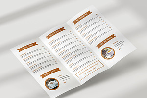 AWESOME COFFEE Trifold Brochure