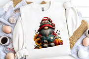 Halloween Gnome Clipart Bundle PNG, a Seasonal Illustration by CreationArt (Thumbnail 2 of 5)