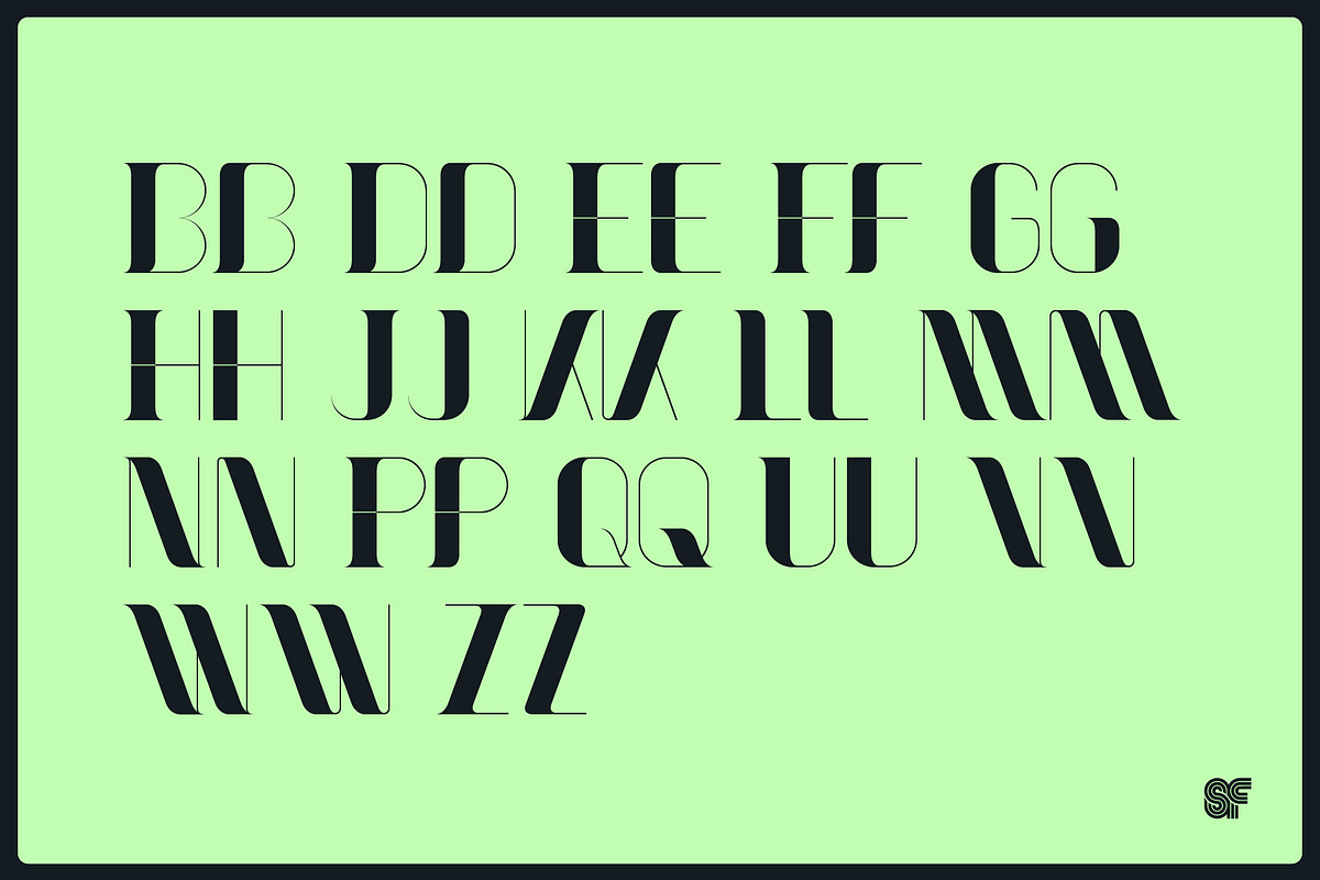 Arx | Display | 3 Fonts + 2 Styles, a Serif Font by Superfried Font Shop (Photo 9 of 11)