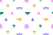Geometric shapes seamless patterns, a Pattern Graphic by Good Studio (Thumbnail 5 of 13)