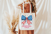 4th of July Hand Drawn Coquette Bow, an Illustration by DreamCafeArt (Thumbnail 4 of 7)
