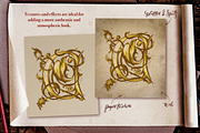 Medieval Manuscript Creator Kit, a Brush Add-On by Letter Elfa Studio (Thumbnail 6 of 9)