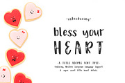 Bless Your Heart Font Trio, a Sans Serif Font by Beck McCormick (Thumbnail 1 of 4)
