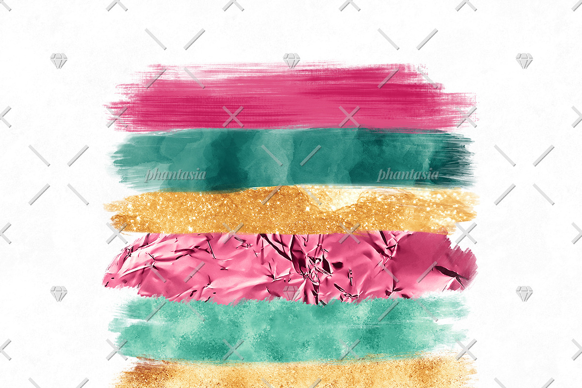 Summer Brush Strokes, an Object Graphic by Phantasia Design (Photo 2 of 2)