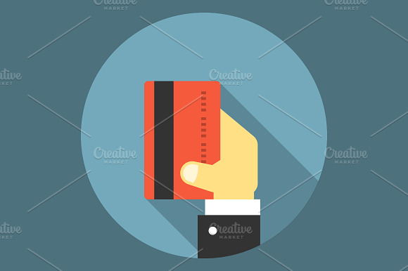 Hand Holding Credit Card