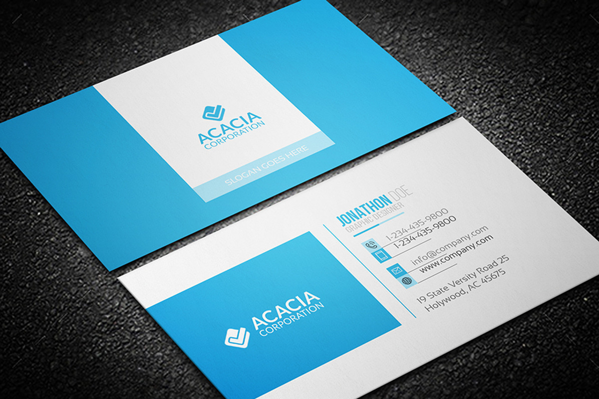 Kano Business Card, a Business Card Template by DesignGhar (Photo 2 of 6)