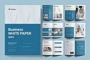 White Paper Template, a Brochure Template by ContestDesign (Thumbnail 1 of 4)