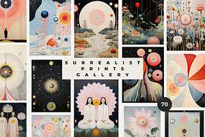 SURREAL PRINTS BUNDLE 7 In 1