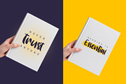 Smile Yellow - Display Font, a Handwritten Font by alifryanzulfikar (Thumbnail 3 of 8)