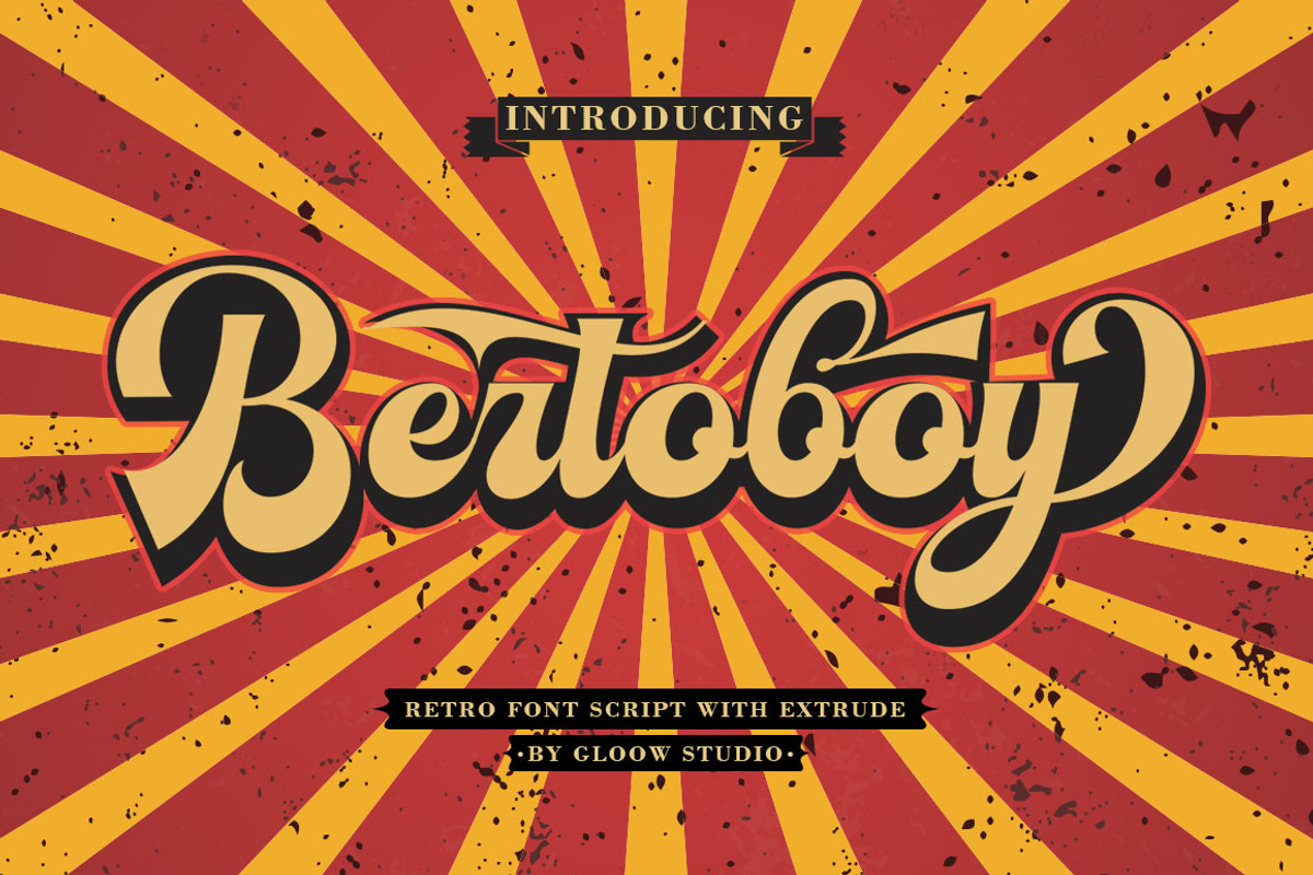 Bertoboy, a Script Font by GloowStudio (Photo 1 of 7)