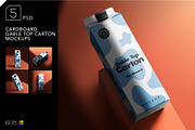 Milk Mockup, a Product Mockup by megostudi0 (Thumbnail 1 of 7)