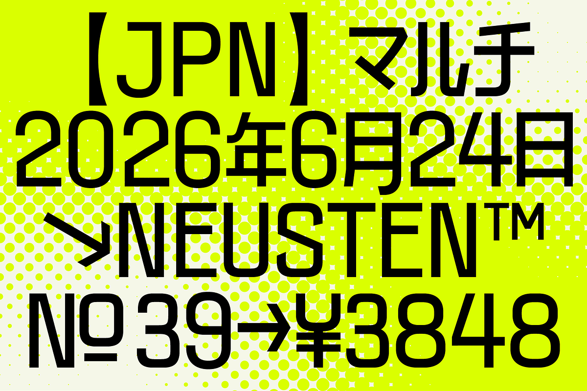 403 Neusten, a Sans Serif Font by 403 Type Foundry (Photo 5 of 16)