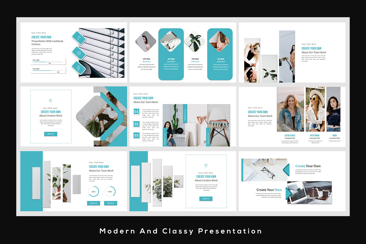 PITCH DECK Googleslide Template, a Presentation Template by Rocket Template (Photo 6 of 11)