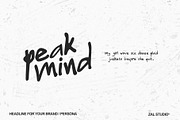 Journal Brush Handwritten Font, a Handwritten Font by ZAL STUDIO (Thumbnail 2 of 4)