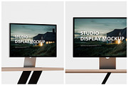 Apple Studio Display Mockup, a Device Mockup by Aquarianz Studio (Thumbnail 2 of 3)