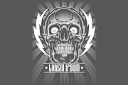 Crazy skull illustration, a Person Illustration by Mister Chek (Thumbnail 1 of 3)