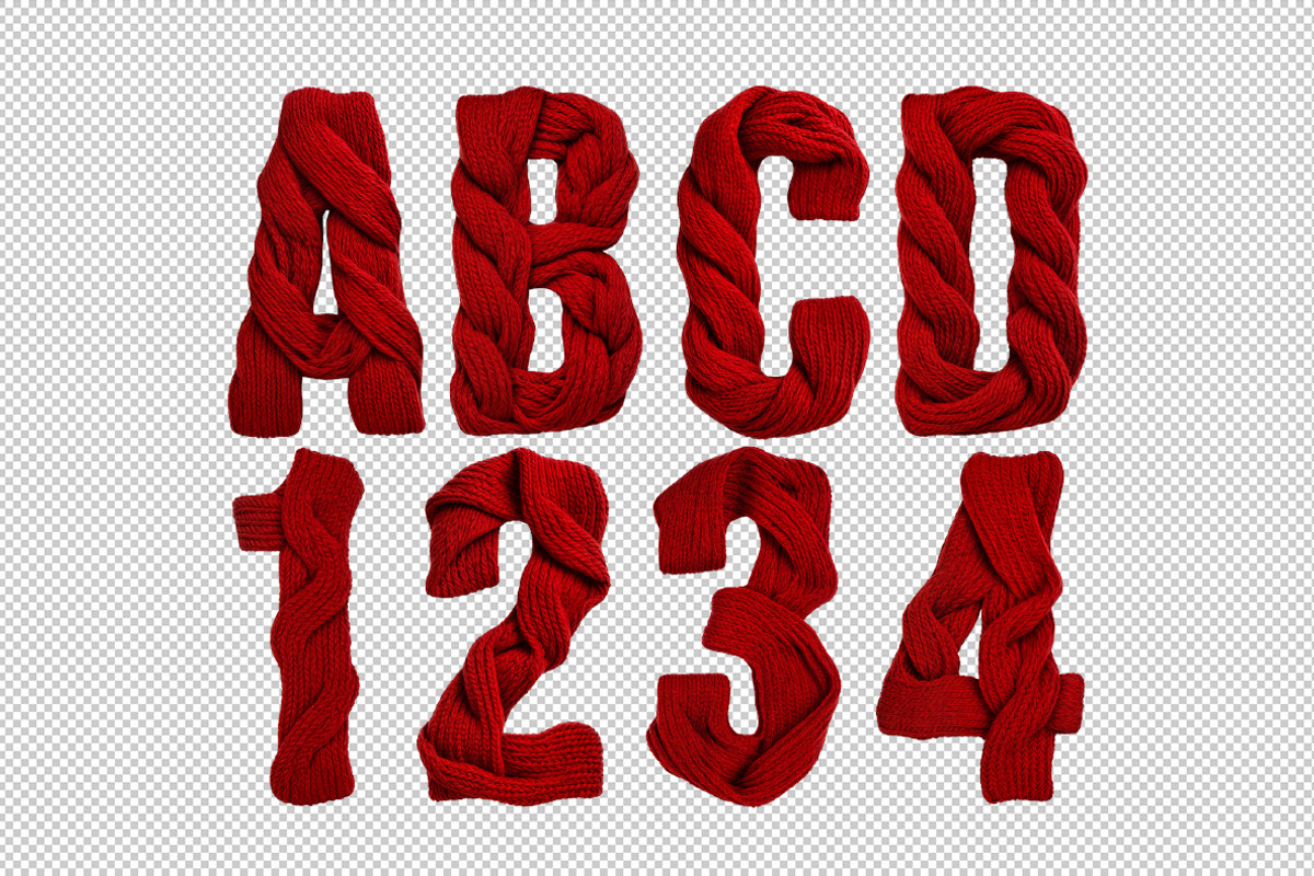 Crimson Knit Font, a Sans Serif Font by Handmadefont (Photo 10 of 10)