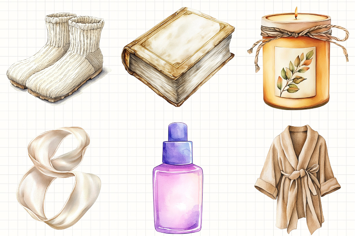 Autumn Mood Clipart Set, an Illustration by Libby Wishes (Photo 5 of 5)