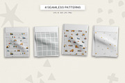 Little Builders Seamless Pattern Set, a Pattern Graphic by Irina Ostapenko (Thumbnail 2 of 5)