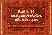 Sacred Antique Vector Illustrations, an Object Graphic by pixelbuddha.net (Thumbnail 1 of 7)