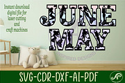 Mermaid alphabet set. 2 layer letter, an Object Graphic by A P Inspired Designs (Thumbnail 3 of 7)