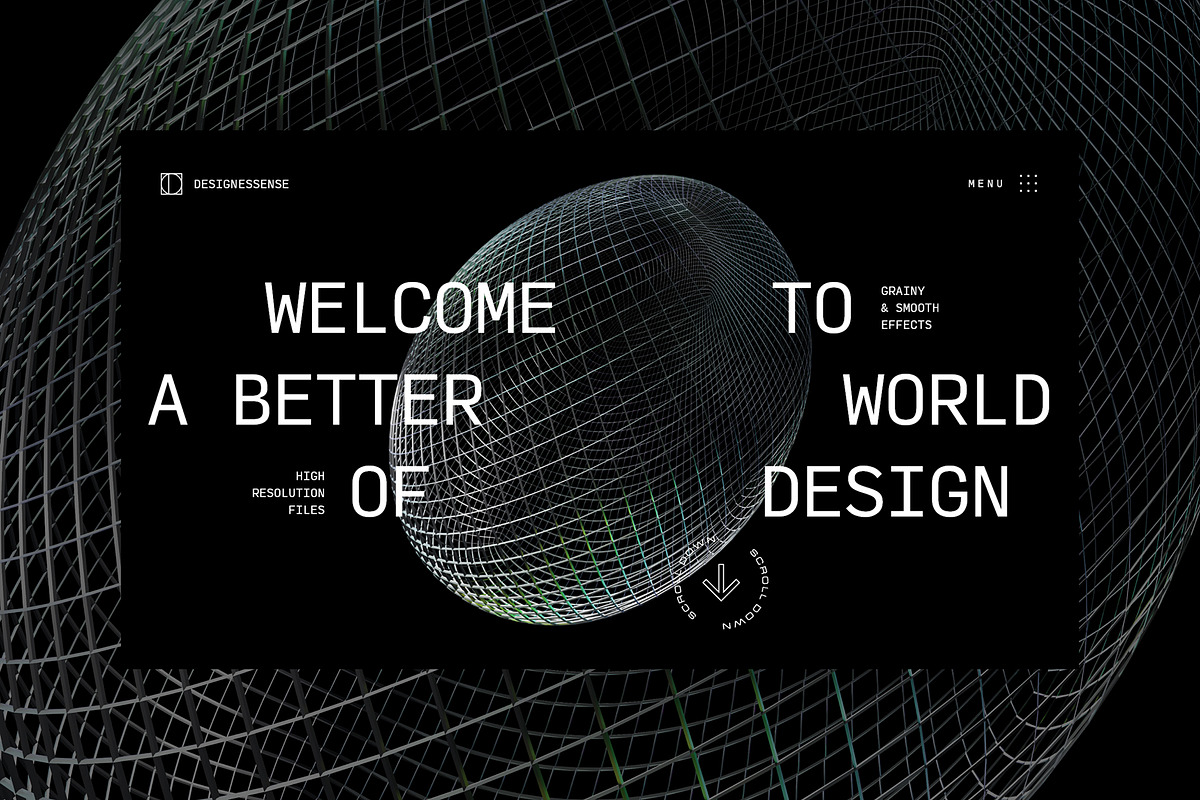 3D Chrome Wireframes - 73 shapes, an Object Graphic by assetpro.design (Photo 7 of 12)