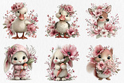 Spring Animals Clipart, an Animal Illustration by Libby Wishes (Thumbnail 3 of 4)