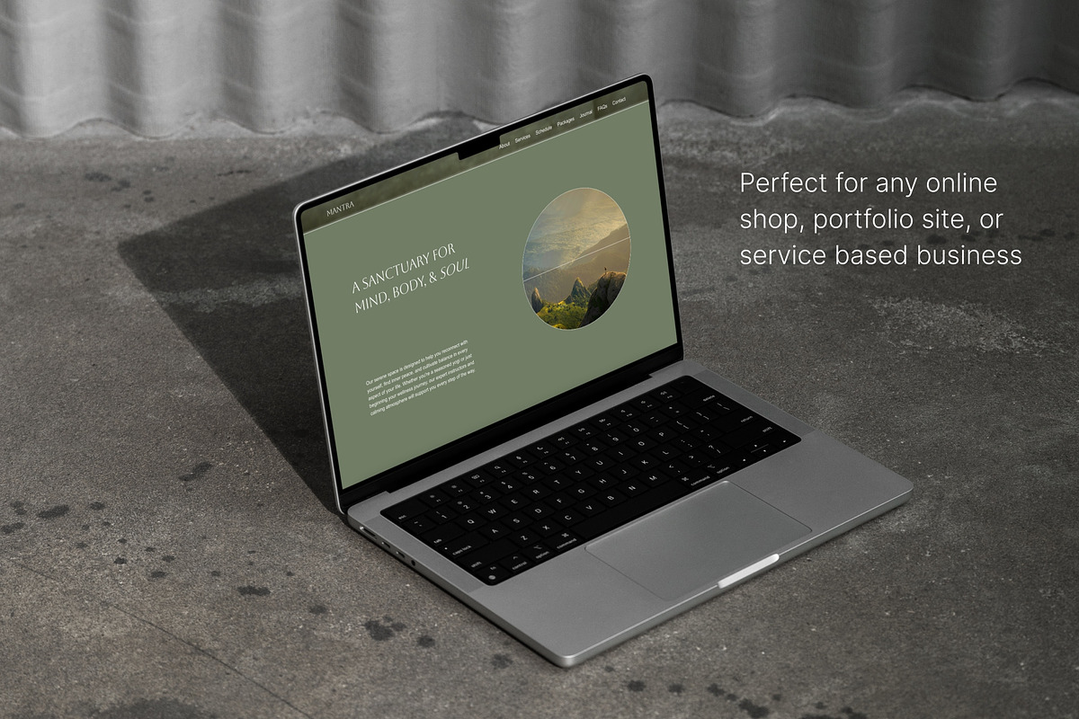 Squarespace Website Template, a Squarespace Template by Skye Studio (Photo 4 of 6)