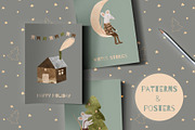 Watercolor Christmas Bundle, a Pattern Graphic by watercolor kamill (Thumbnail 19 of 20)