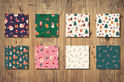 Christmas Patterns, a Seasonal Illustration by Sabina_Ava (Thumbnail 3 of 7)