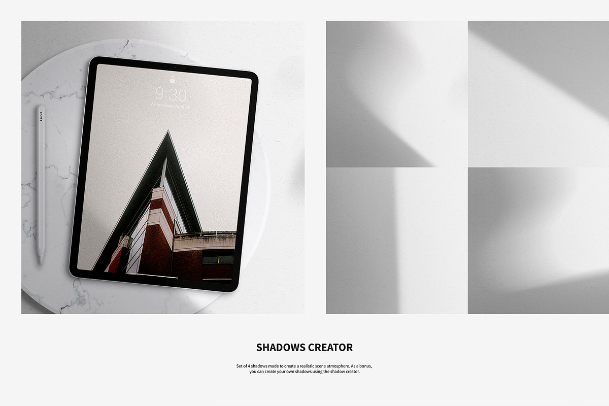 Apple Devices Scene Creator, a Pens & Pencil Mockup by Roman Striga (Photo 5 of 9)