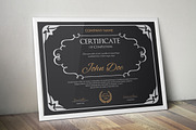 Certificate Word | PSD | AI, a Stationery Template by Curve Design (Thumbnail 5 of 5)