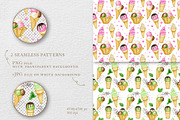 Ice Cream Watercolor Constructor, an Object Graphic by svetlanaARTdreams (Thumbnail 5 of 9)