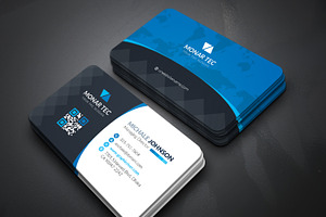 Round 3D Business Card