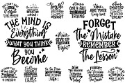 Inspirational Quotes SVG,, an Object Illustration by Vector Portal (Thumbnail 6 of 6)