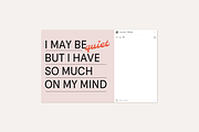 Quote Aesthetics CANVA PS, a Social Media Template by Kimo Studio (Thumbnail 7 of 14)