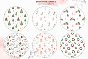Christmas bunnies watercolor, an Animal Illustration by Marina Ermakova (Thumbnail 11 of 13)