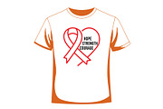 Cancer Awareness T Shirt Design Set, a Healthcare Illustration by balal (Thumbnail 22 of 30)