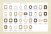 Ornate Vintage Frames, an Object Graphic by The Ephemera Mercadito (Thumbnail 2 of 3)