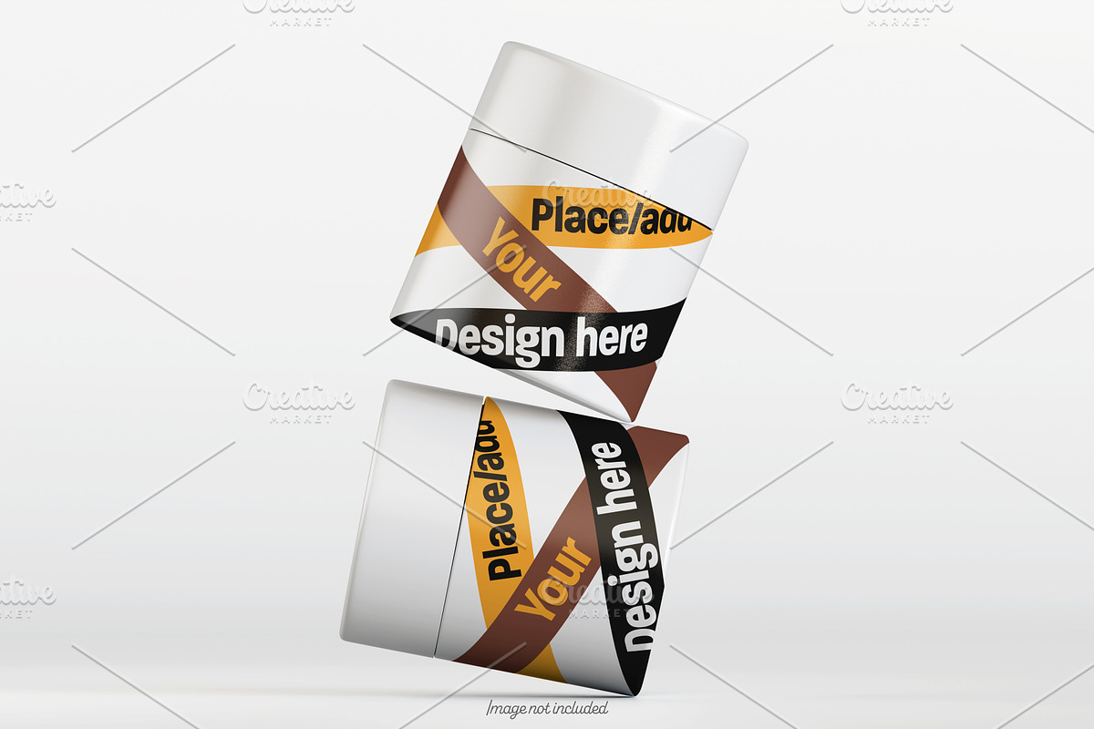 Mini paper tube mockup bundles, a Packaging Mockup by Ambo Ampeng (Photo 20 of 36)