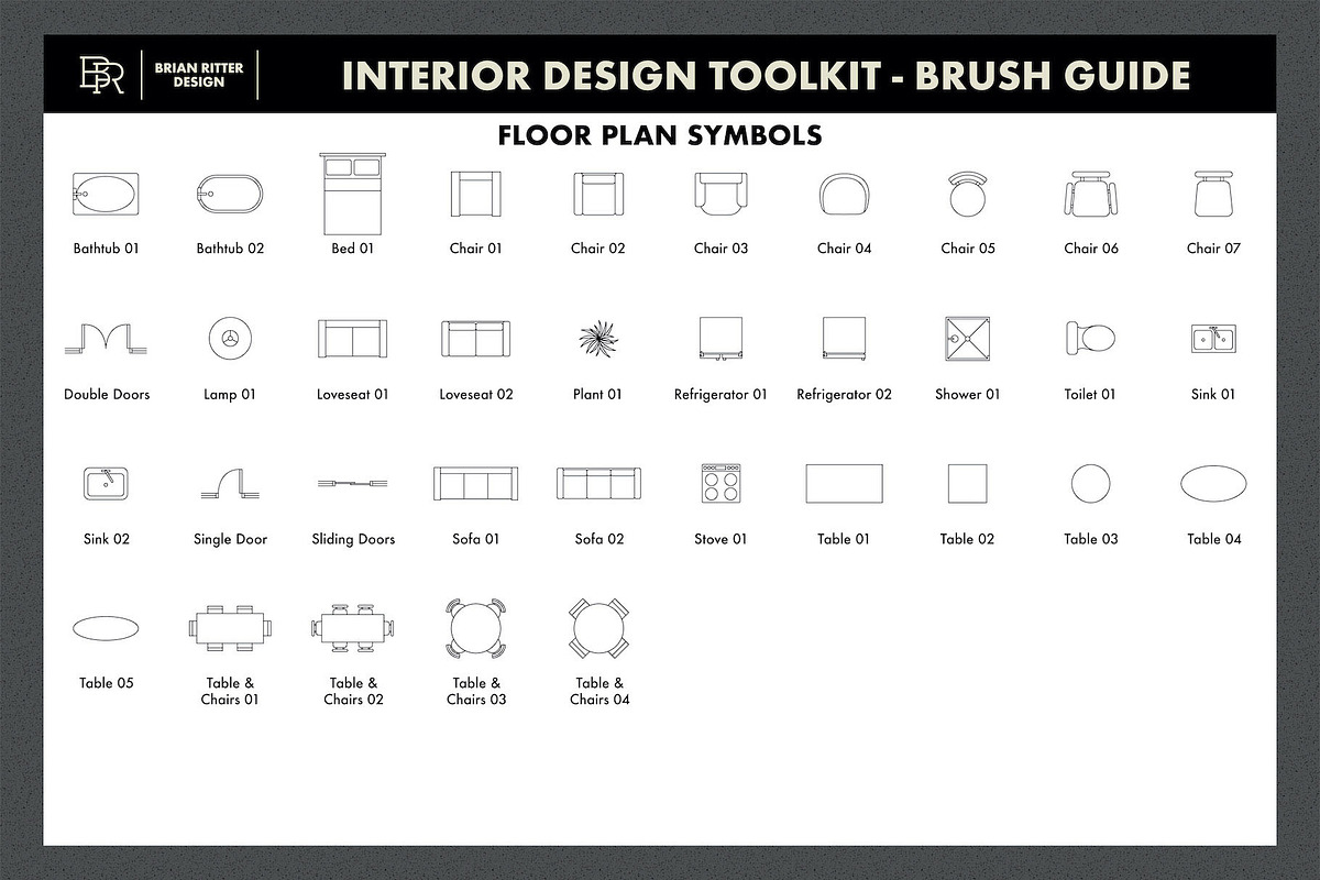Interior Design Toolkit, a Brush Add-On by Brian Ritter Design (Photo 12 of 13)