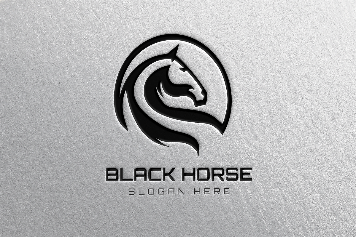 Sport Accessories Horse Logo, a Branding & Logo Template by Art Studio Design (Photo 1 of 2)