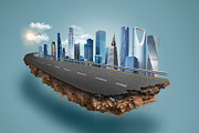 Creative city road isolated, a Transportation Illustration by Nomad (Thumbnail 1 of 5)