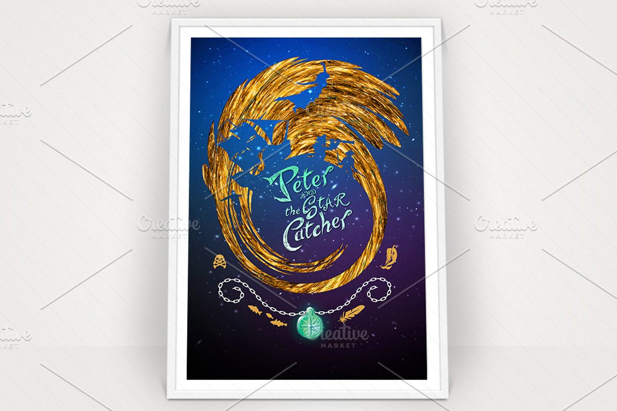 Peter and the Starcatcher Poster, an Illustration by Paper Design